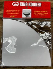 PF10 Disposable Paper Oil Funnel Filters-12 Pack, OS, Multi