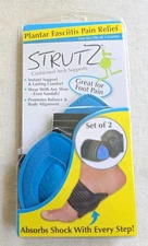 STRUTZ Cushioned Compression Foot and Arch Supports Set Of 2 Unisex