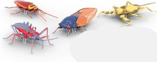 HEX BOTS Nano Real Bugs 4 Pack Mini Robotic Insect Toys OPEN BOX