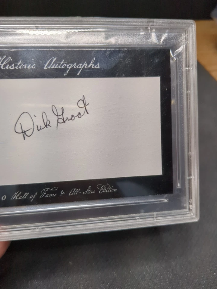 DICK GROAT SIGNED MINT CUT PSA/DNA AUTOGRAPHED PITTSBURGH PIRATES 1960 MVP WSC - Image 3 of 4
