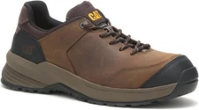 Caterpillar Mens STREAMLINE 2.0 LEA CT Comp Toe EH Work Industrial Shoes Clay
