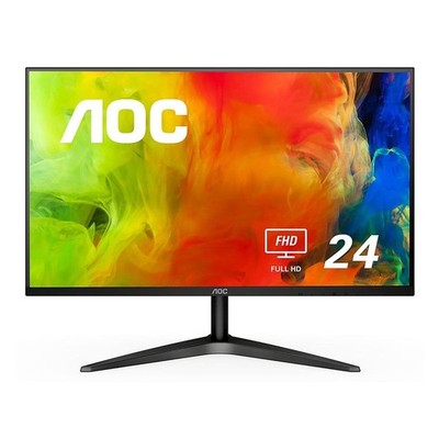 AOC 24B1H 23.6 in. FHD  Widescreen VA LCD Monitor - Free Shipping