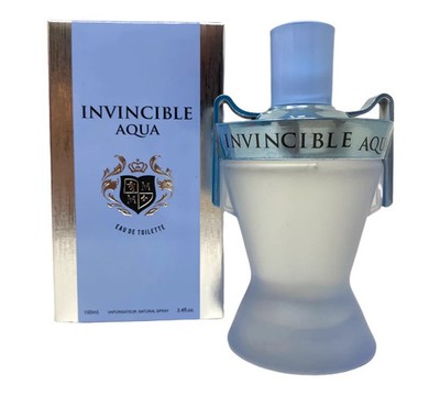 INVINCIBLE AQUA Men's Cologne 3.4 Fl. Oz. EDT Spray Inspired By Invictus Aqua