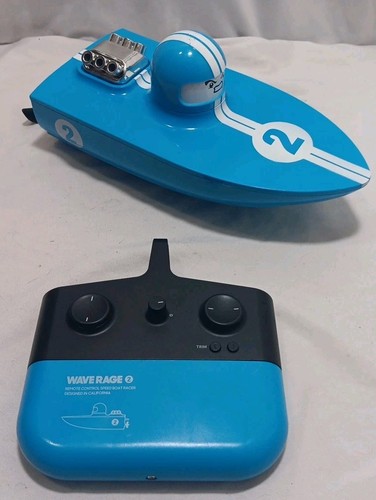 FAST Wave Rage Telecomando Motoscafo 4 DIREZIONI Ricaricabile, Wireless Blu - Foto 4 di 4