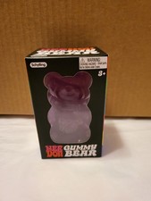 Purple Needoh Gummy Bear Squishy Sensory Toy Stress Relief New In box AUTHENTIC