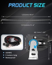 Led Light Bar Driving Off Road 4wd Atv Truck Spot Flood Beam 12 22 30 38 40 50 Led Light Bar Driving Off Road 4wd Atv Truck Spot Flood Beam 12 22 30 38 40 50