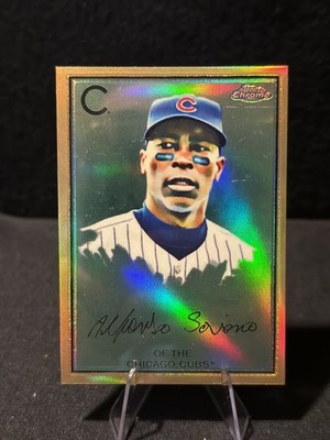 2008 Alfonso Soriano Topps Chrome Refractor #TCCP29