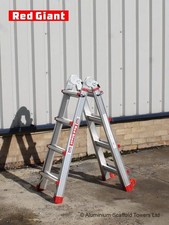 Telescopic Multi Purpose Ladder Aluminium Compact Versatile Combination Ladder