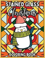 Upgraded Books | Stained Glass Christmas Coloring Book | Taschenbuch | Englisch