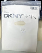DKNYSKIN Size Tall "Clarity" Control Top Nylon Spandex Lycra OON26 Pantyhose