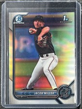 Miller, Jacob - 2022 Bowman Chrome Draft - Refractor