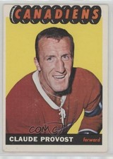 1965-66 Topps Claude Provost #8 pb9