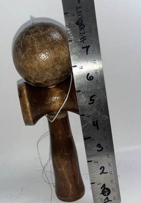 Vintage Wood Kendama 1960 Traditional Japanese Skill Game Toy