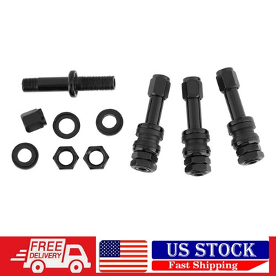 #ad 4Pcs TR48 Bolt On Tire Valve Stem Metal High Pressure Flush With Stem Cap @ $7.69