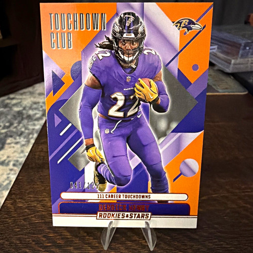 Derrick Henry #10 2025 Panini Rookies & Stars Touchdown Club card
