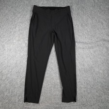 Athleta Pant Women 6 Black Brooklyn Mid Rise Ankle Pull On Travel Stretch