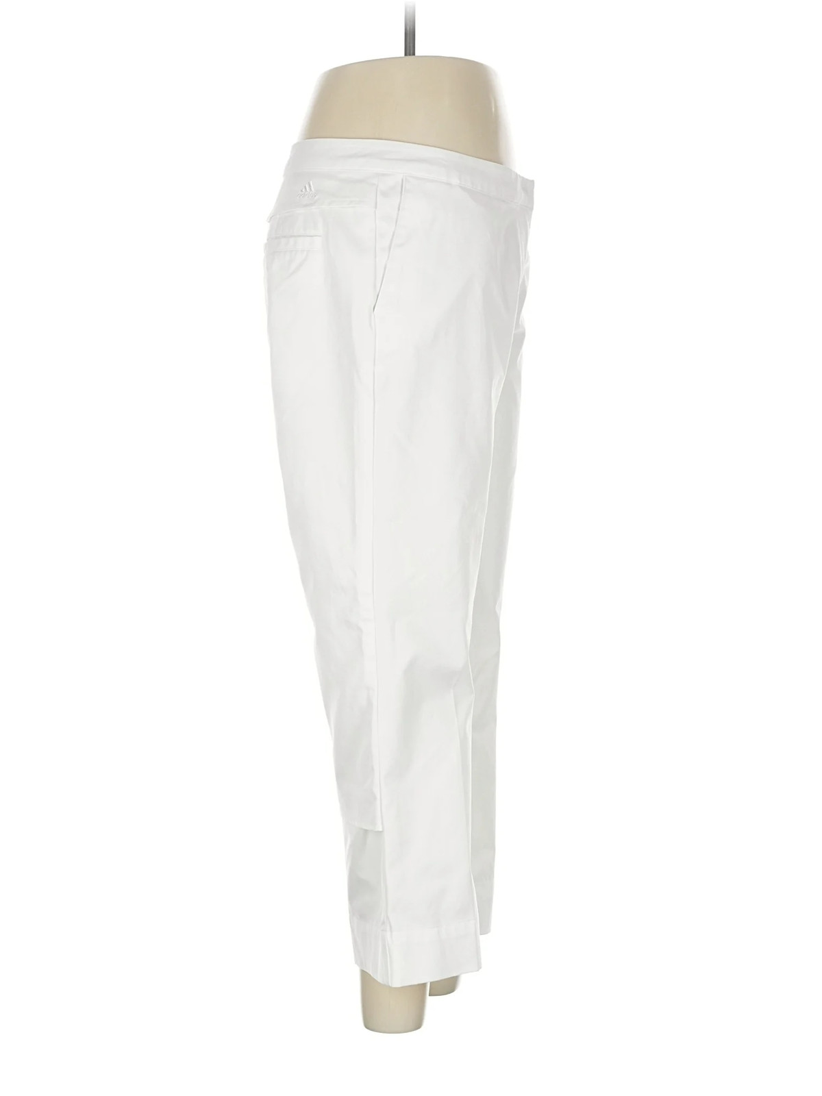 Adidas Women White Dress Pants 8 thumbnail 3