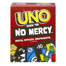 Mattel Games UNO Show ‘Em No Mercy Card Game for Kids, Adults & Family Parties a