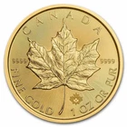2021 Canadian Gold Maple Leaf 1 oz — photo from another recent sale