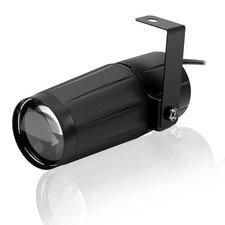 U King Disco Ball Pinspot Light White Color Beam Stage Spotlight for Mirror B...