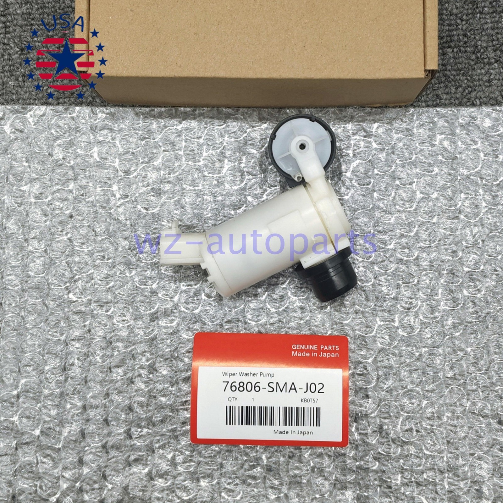 New Windshield Wiper Washer Pump for 07-11 Honda CR-V 12-21 Mitsubishi Outlander