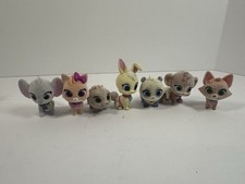 Disney Jr T.O.T.S. TOTS Tiny Ones 7 Flocked Animal Figures Bobble Heads 0119