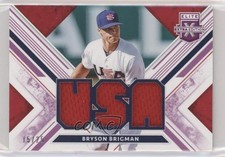 2019 Panini Elite Extra Edition Purple 15/25 Bryson Brigman #USA-BB s3g