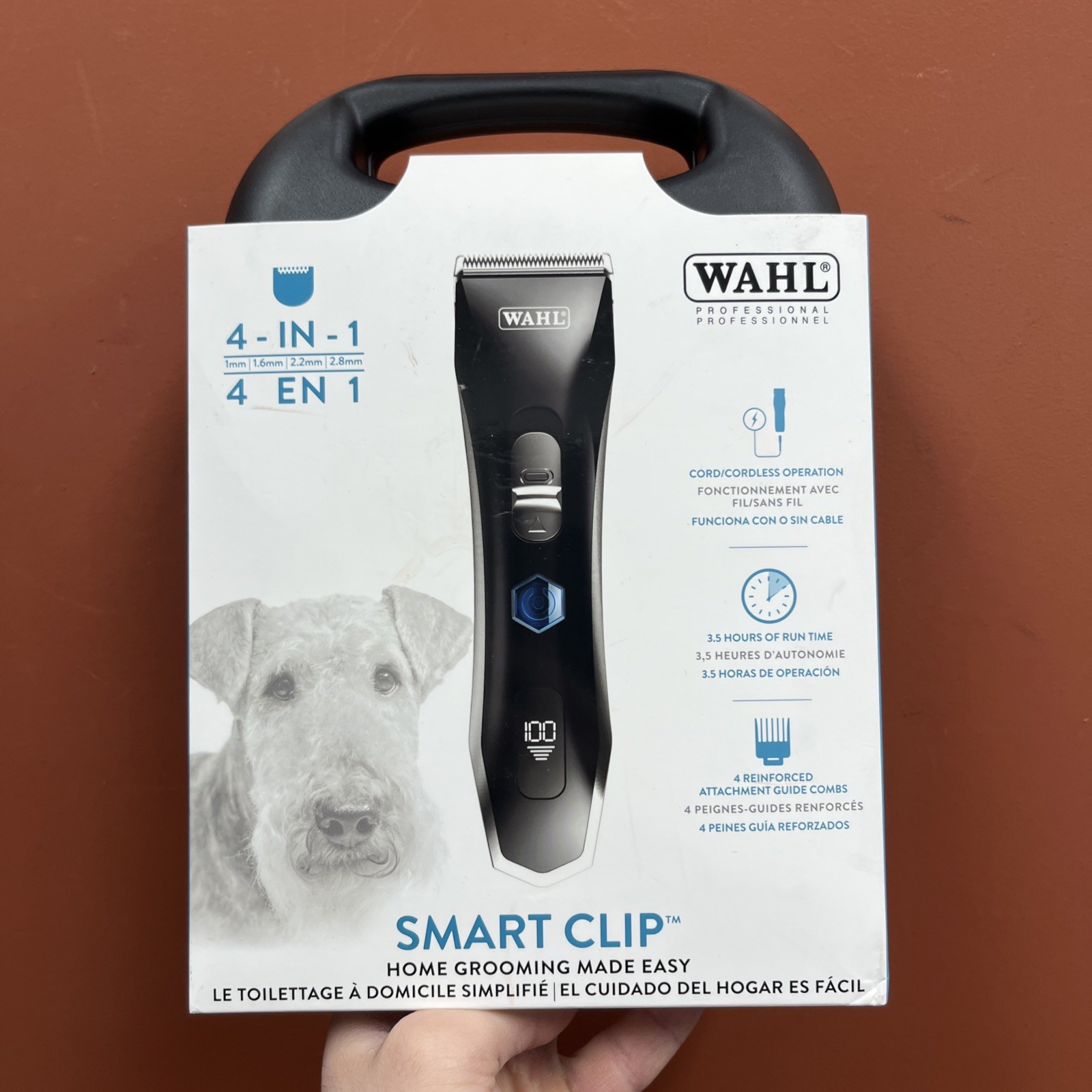 Wahl Smart Clip 4-in-1 Professional Animal Clipper Kit 30266