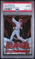 2022 PANINI DONRUSS UNLEASHED VECTOR #UL6 SHOHEI OHTANI PSA 8