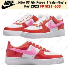 Nike GS Air Force 1 Valentine s Day 2023 FD1031-600 Size 3.5Y-7Y