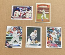 Philadelphia Phillies - 5 Card Lot - 3 Rookies