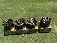 Set Of 4 Volk Racing Ce28n-plus 18x10.5 22 5x114.3 Bronze Br Gt-r Skyline