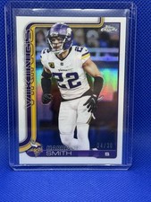 2025 Topps Chrome Football Harrison Smith Vikings #204 White Chrome 4/30