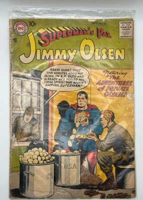 Superman's Pal Jimmy Olsen #23 (September 1957) Vintage Comic Book