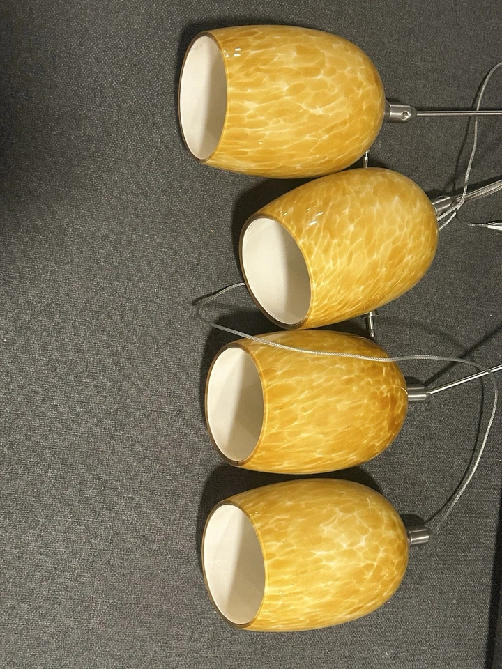 Lot Of 4 Pieces Tech Lighting Compatible FJ Freejack Pendants With 20” Cable - Image 2 of 4