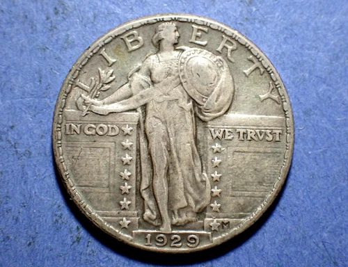 1929 Standing Liberty Quarter  XF