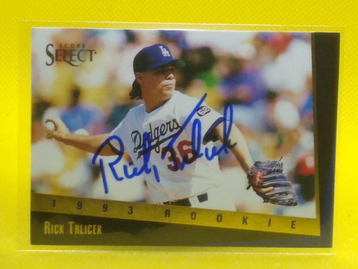 Rick Trlicek 1993 Select Rookie #138T LA Dodgers (PERSONAL