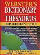 websters-dictionary-and-thesaurus-with-computer | Buch | Zustand gut