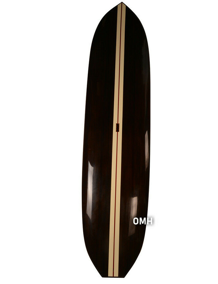 Stand Up SUP Paddle Board Dark Brown 11' Cedar Strip Wood