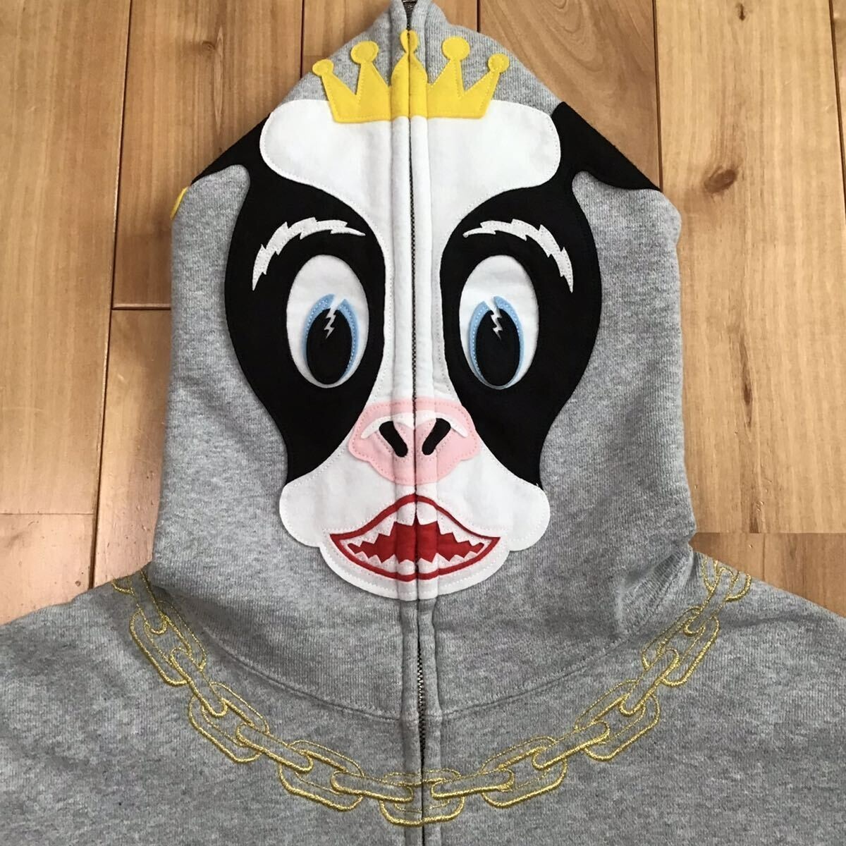 希少✨アベイシングエイプ Holstein Full Zip Hoodie S BAPE Holstein full zip hoodie a bathing ape NIGO cow Size S | eBay