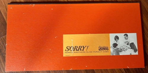 SORRY Game Vintage 1950 - Board Only-Original Parker Brothers Board  Arts/Crafts