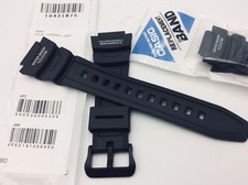 CASIO Twin Sensor SGW-500H SGW-500H-1 Watch Band Strap Original Black Rubber