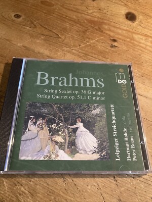 Brahmns Sextet op. 36, Quartet op. 51, 1 von Johannes Brahms, Leipziger.07594