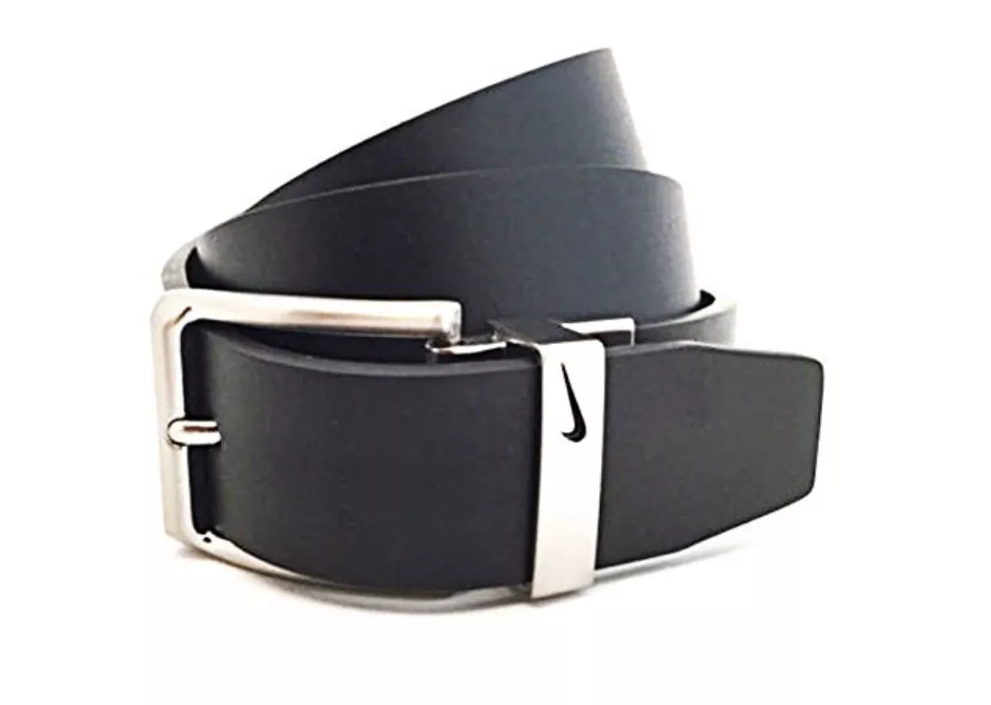 Nike Mens Golf Loop Cutout Reversible Belt 41255 P6 Black Brown