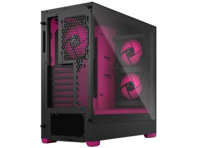 【限定カラー、未使用品】Fractal Design Pop Air Tマゼンダ Fractal Design Pop Air RGB Black Magenta Core TG ATX High-Airflow
