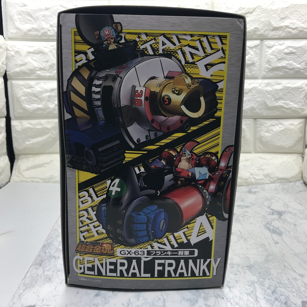 ロボット BANDAI GENERAL FRANKY GX-63 Soul of Chogokin One Piece General Franky GX-63 Action