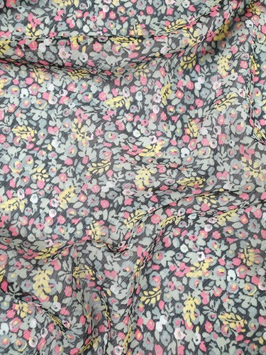 Minerva Crinkle Sheer Chiffon Fabric Multicoloured - per metre - Picture 2 of 6