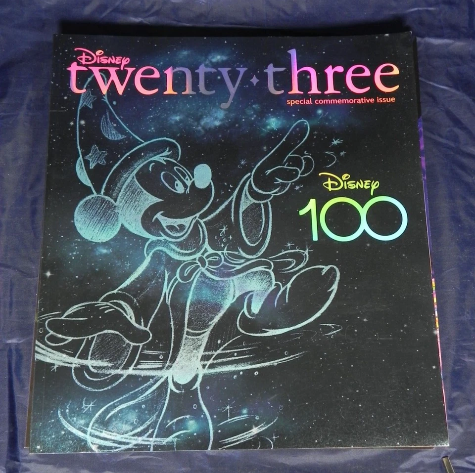 Revista Disney veintitrés D23, Lote de 4 - 2023 Primavera Otoño Invierno 2024 Verano Foto 2 de 4