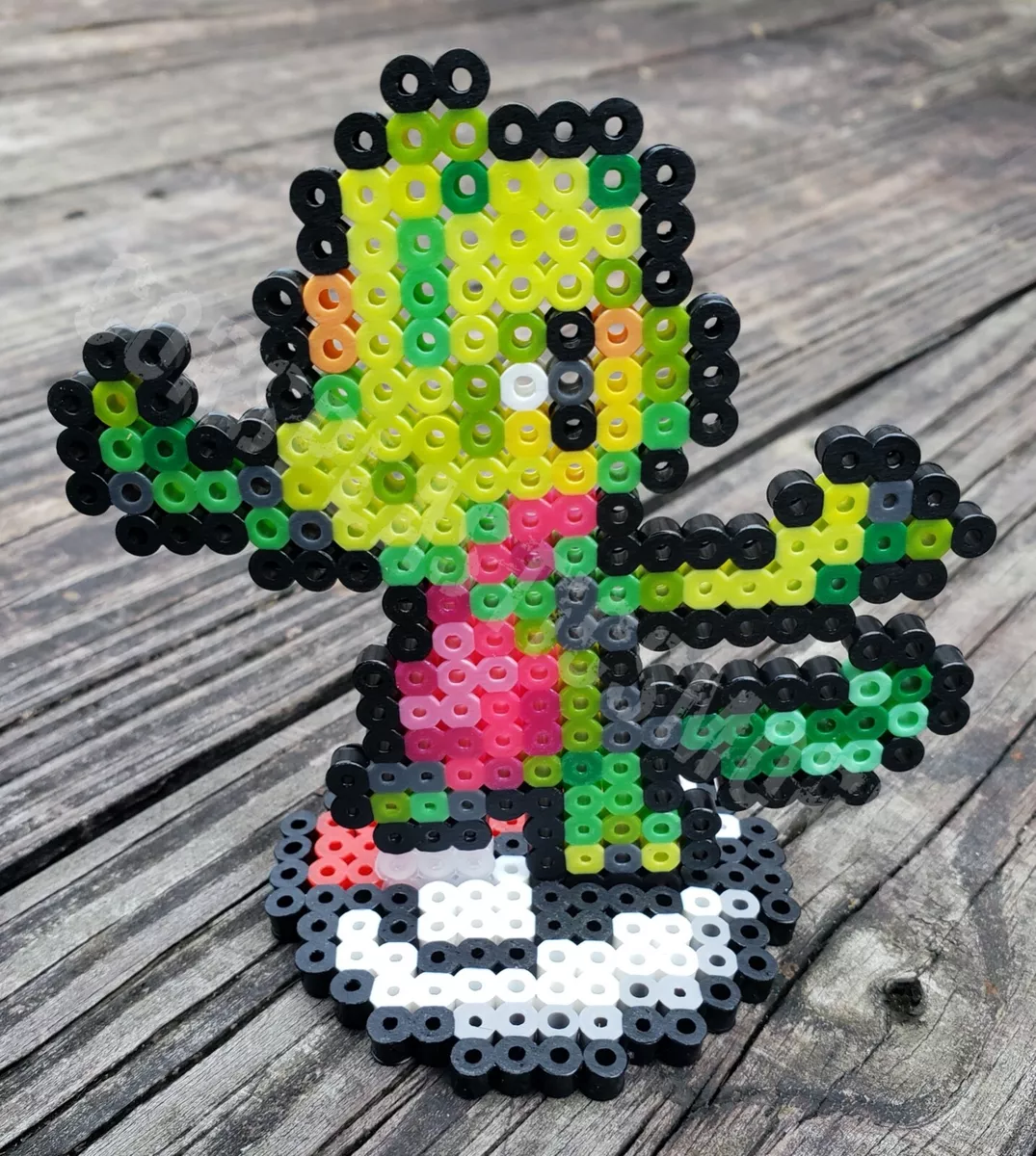 Decide to make some glow in the dark stuff! : r/PerlerBeads