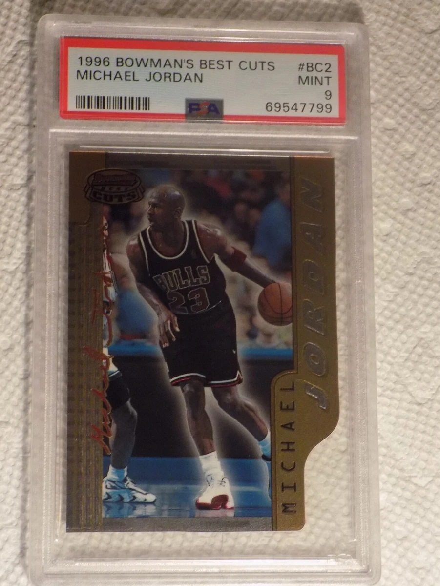 Bowman Michael Jordan 9 Graded Basketball Sports Trading Cards